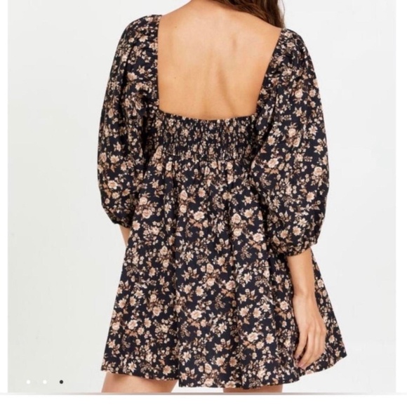 Altard State Mini Floral Ruffled Dress - Picture 2 of 5